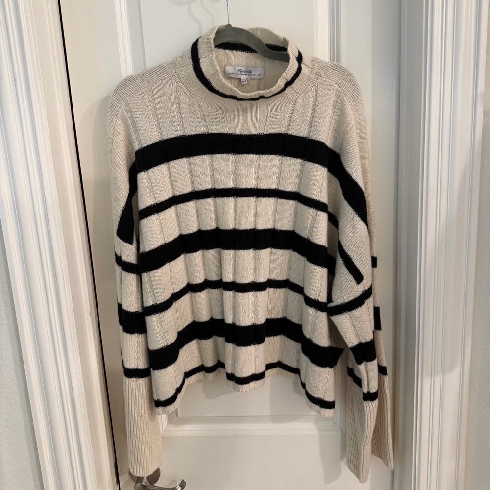 Madewell mock neck sweater